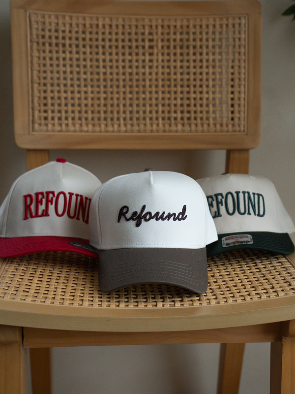 Refound Trucker Hat Puff Embroidery