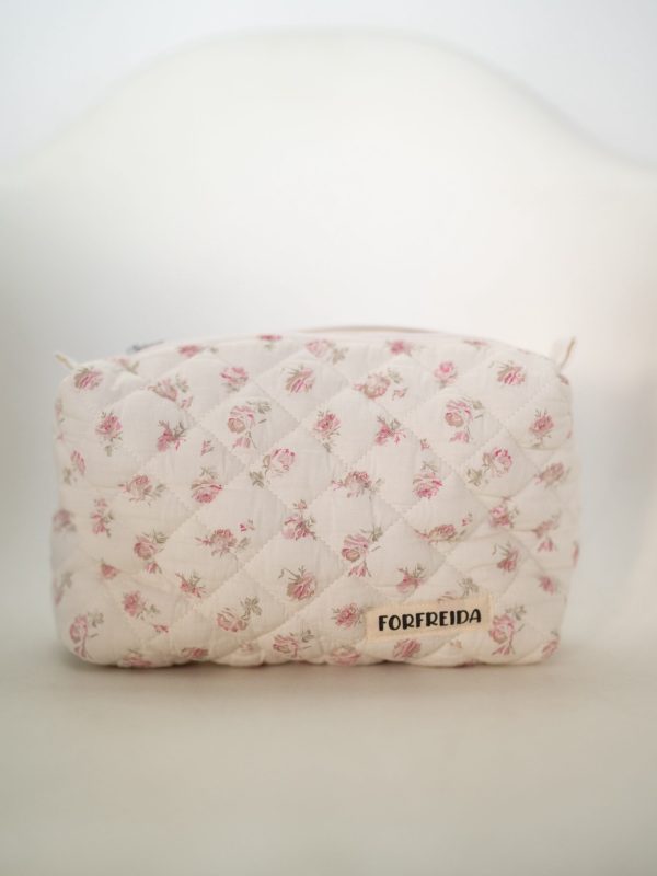 For Freida Makeup Bag - Dainty Floral