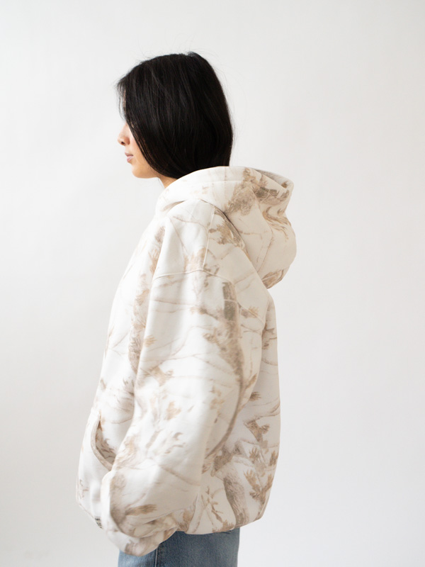 Refound COMFRT White Camo Hoodie