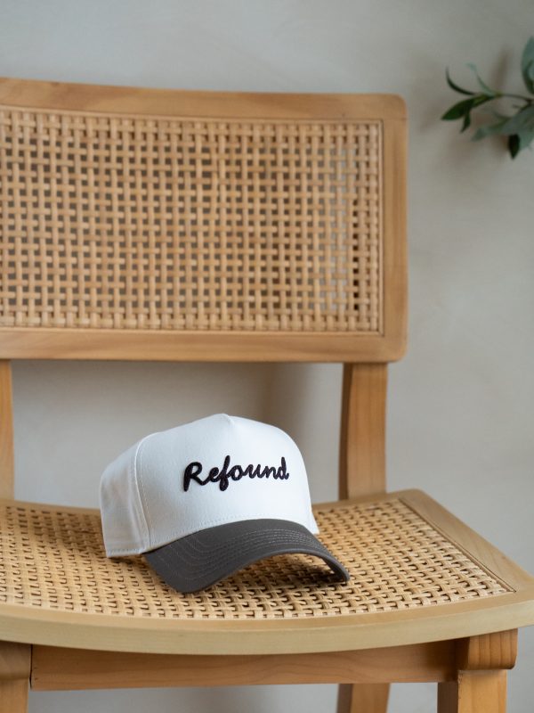 Refound Trucker Hat Mocha Rope Embroidered Logo