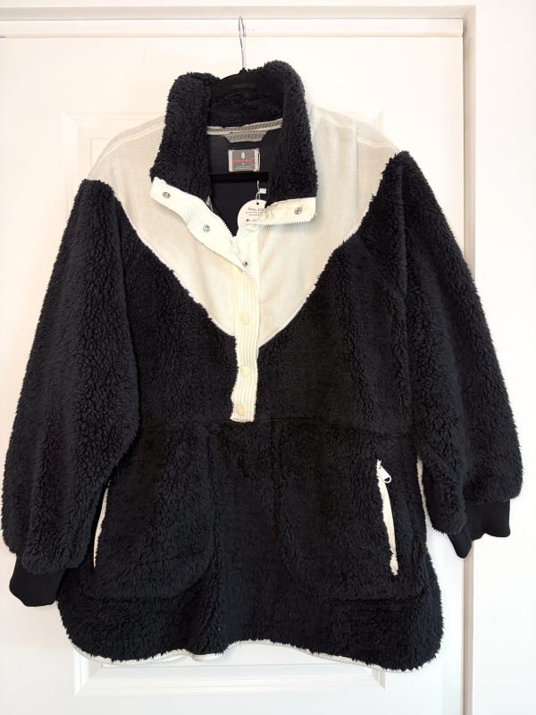 Free People Fall to Rise Fleece Quarter Snap