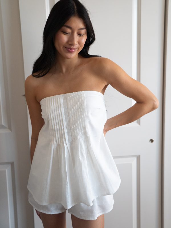 Mia Tube Top Shorts Matching Set